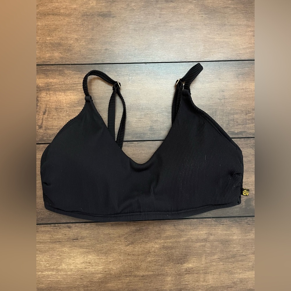 Black La vie en rose bikini top
